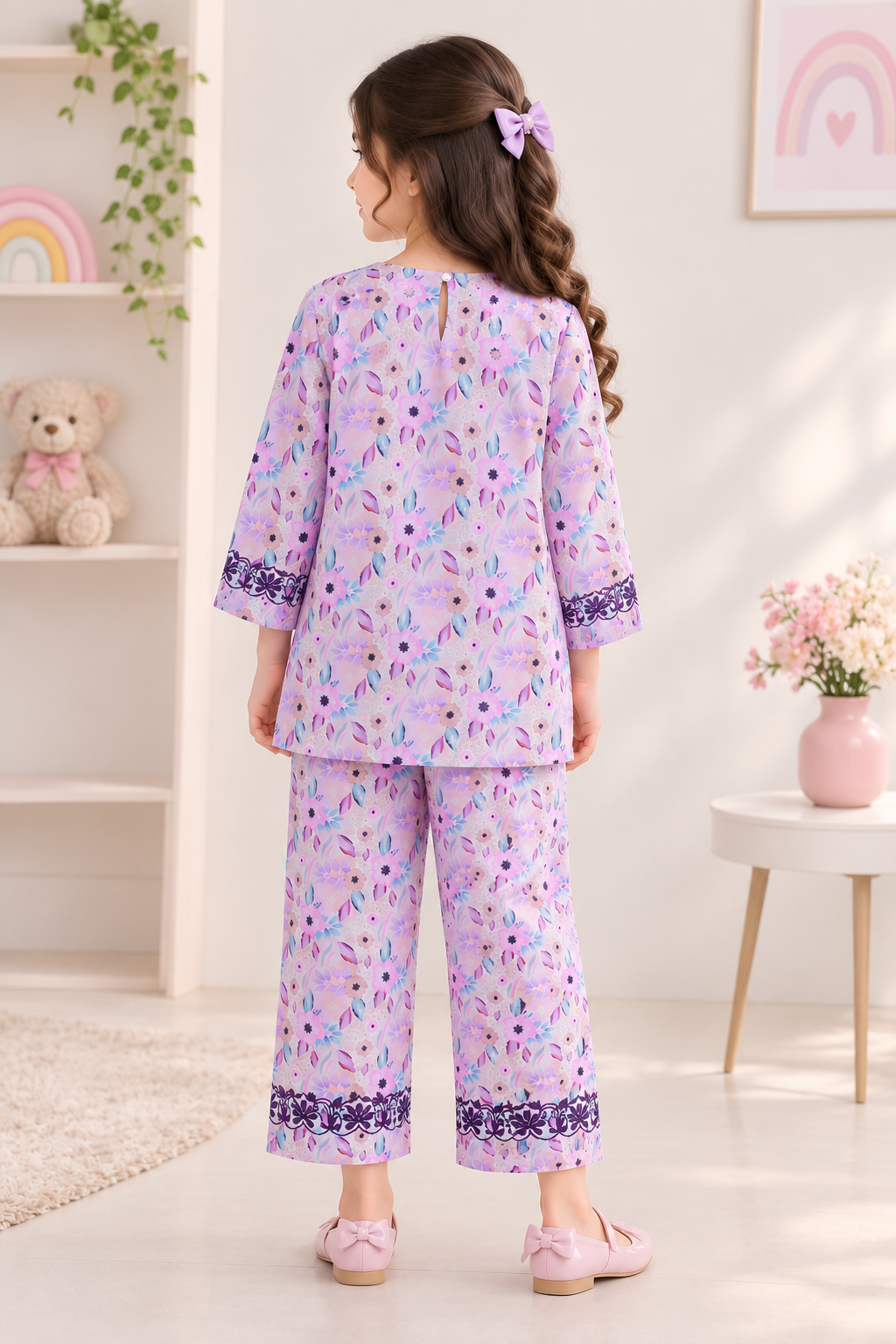 Blooming Lavender Kids Suit