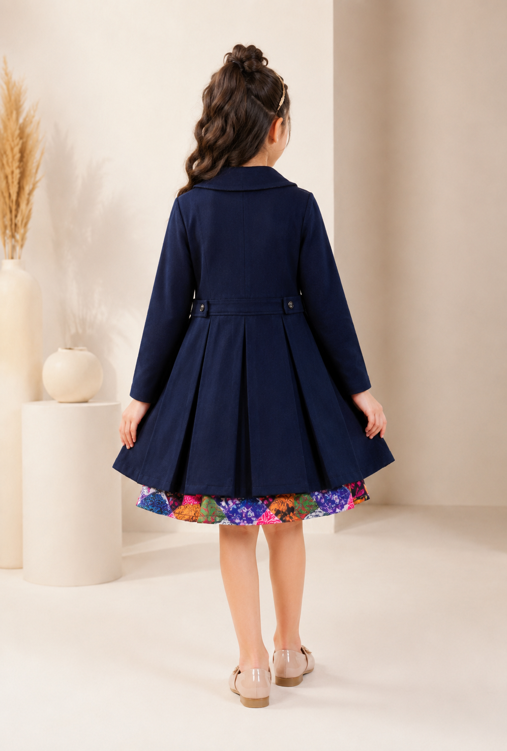 Classic blue outfit