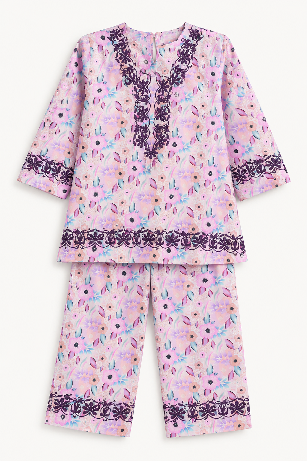 Blooming Lavender Kids Suit