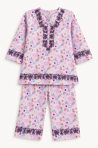 Blooming Lavender Kids Suit