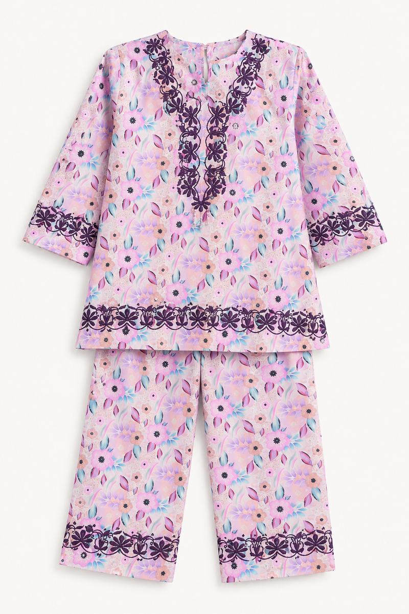 Blooming Lavender Kids Suit