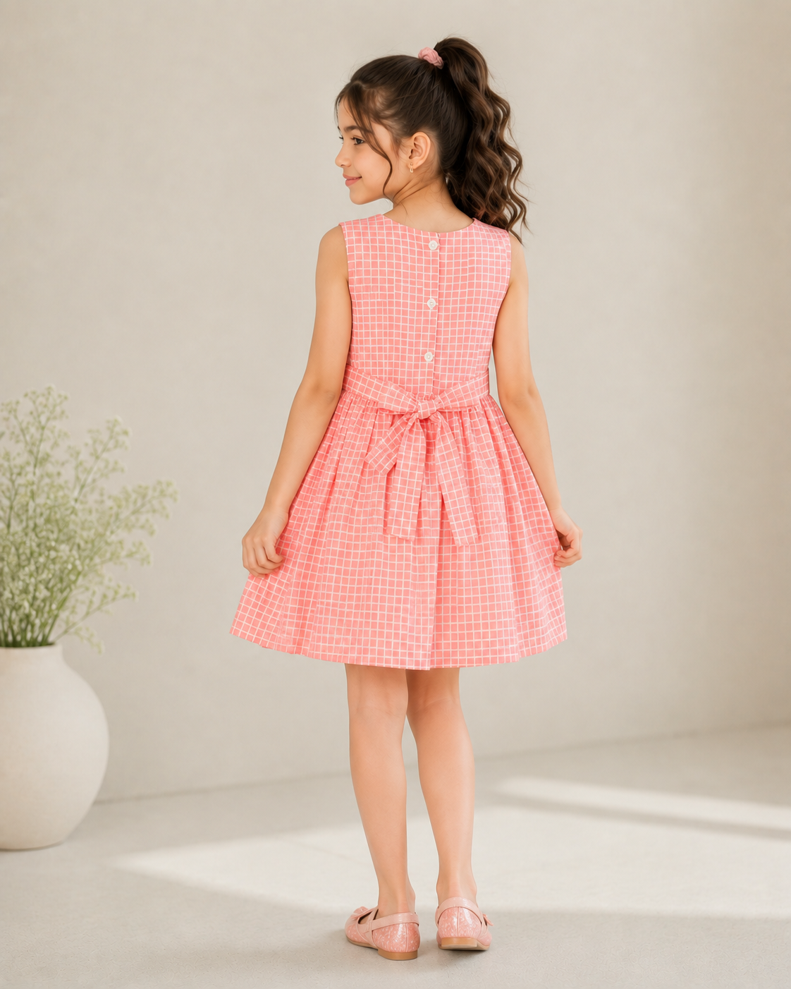 Candy Check Dress