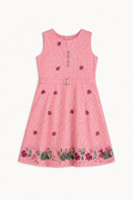 Rosy Bloom Girls Dress