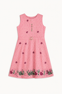 Rosy Bloom Girls Dress