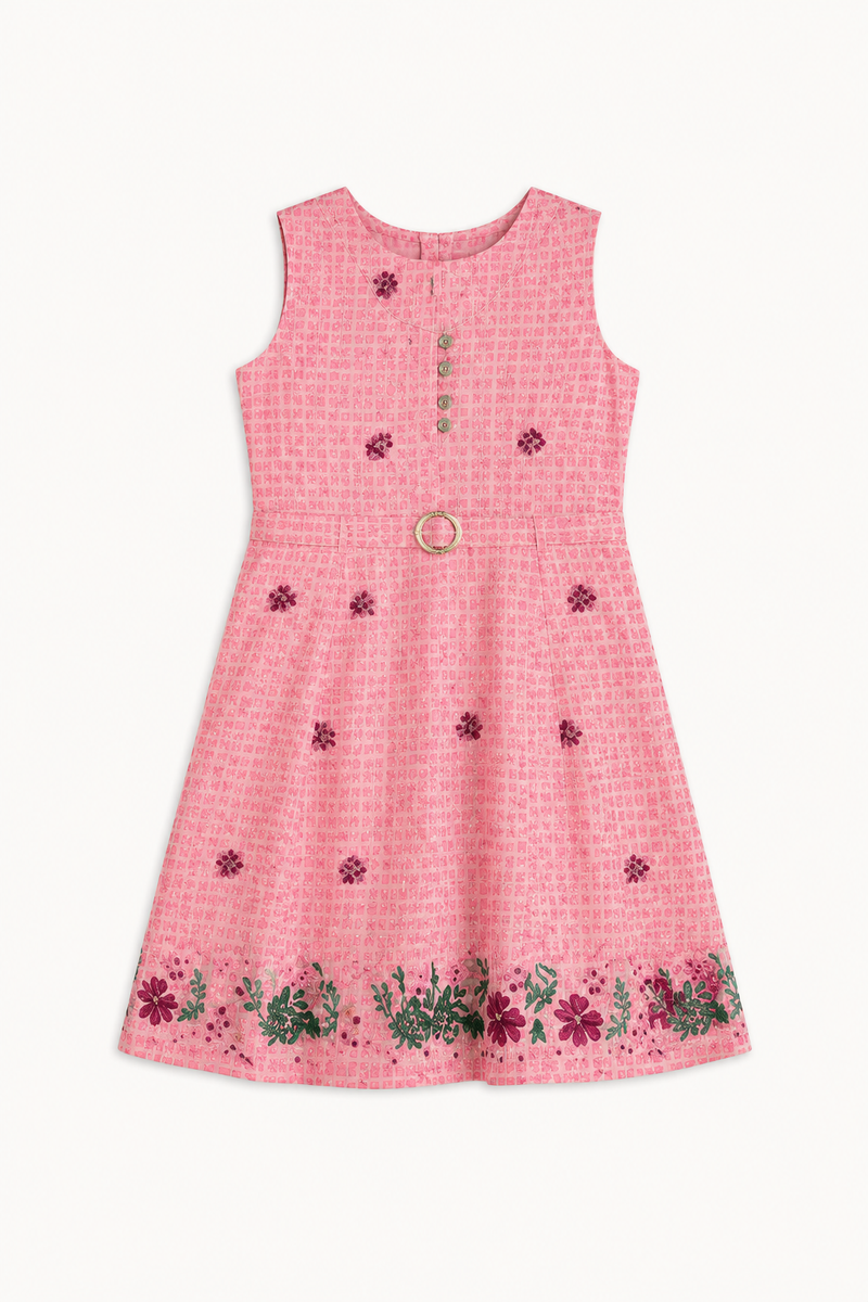 Rosy Bloom Girls Dress