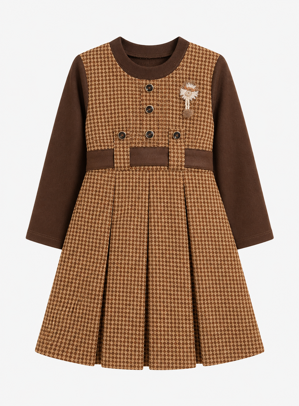 Princess Brown Frock