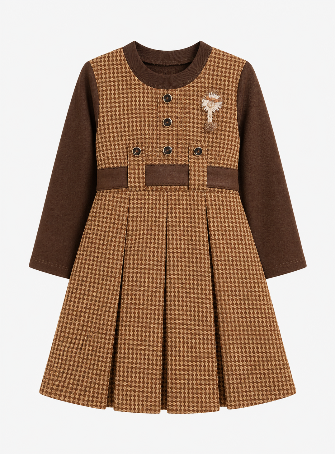 Princess Brown Frock