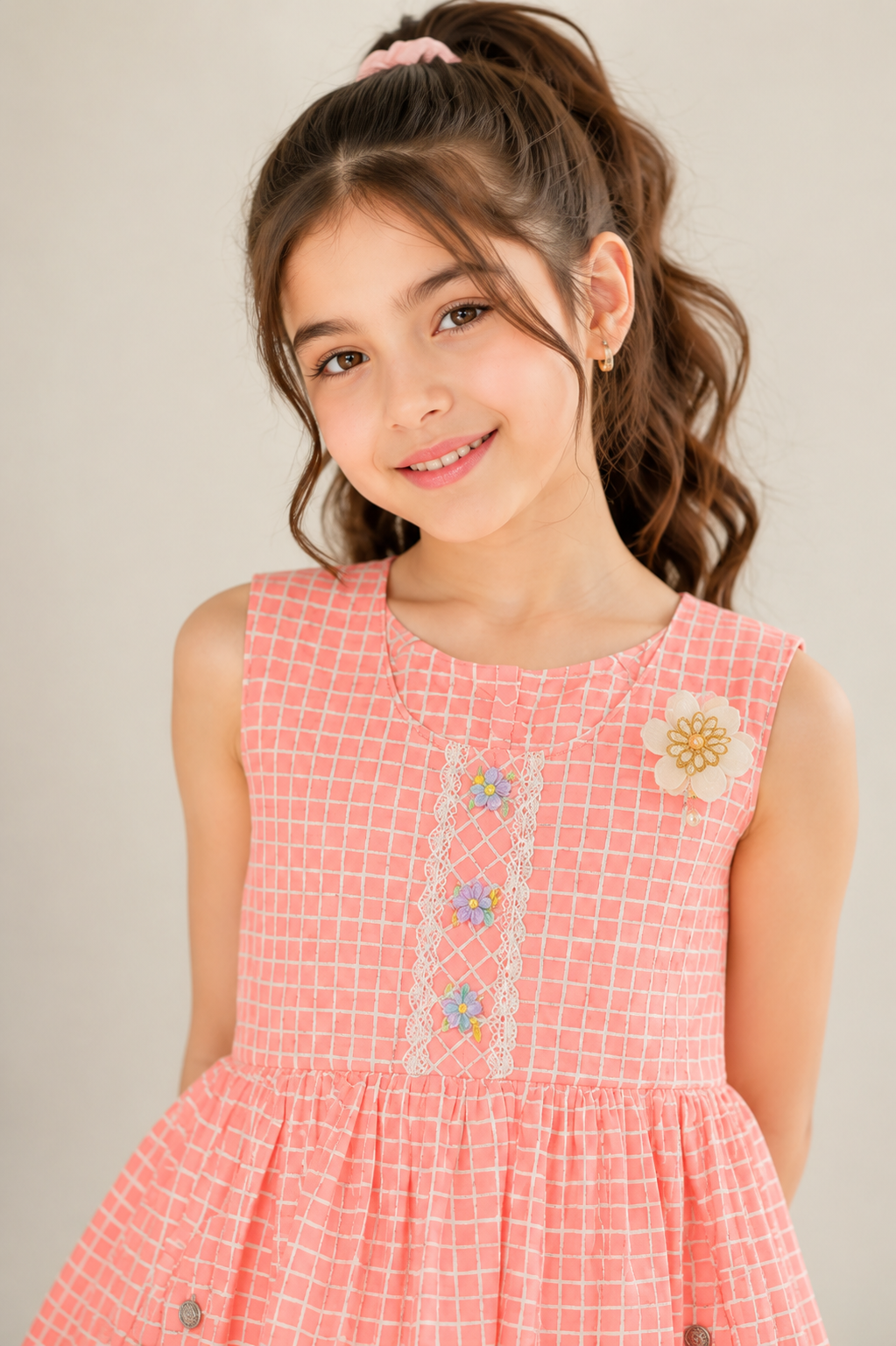 Candy Check Dress