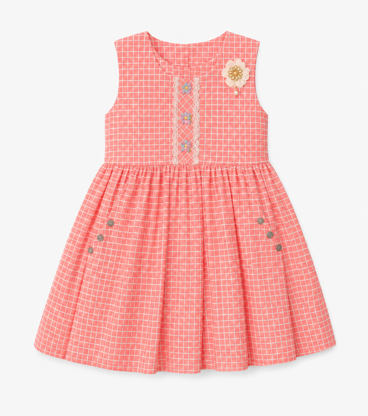Candy Check Dress
