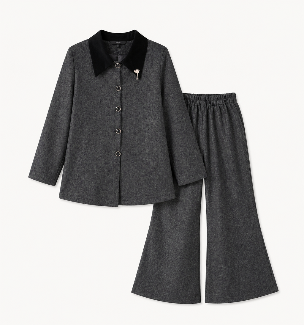 Charcoal Chic Girls