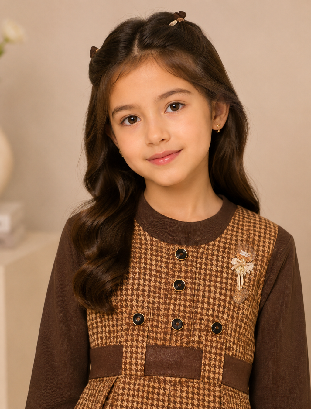 Princess Brown Frock