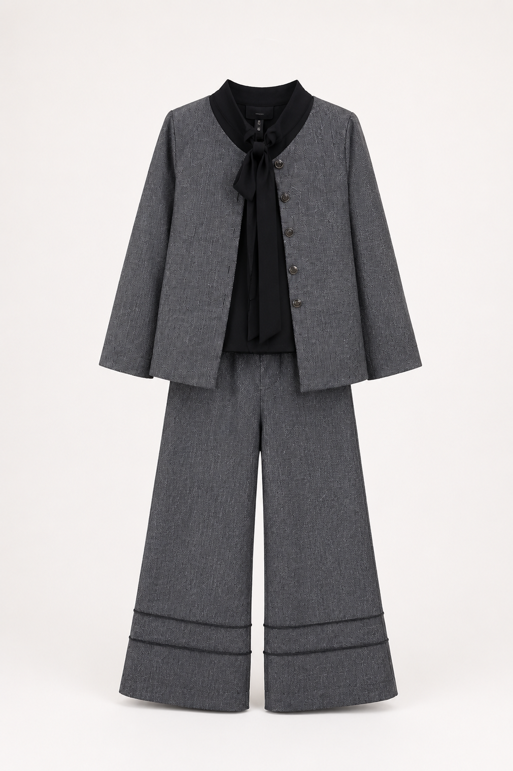 Premium Grey Party Wear Suit