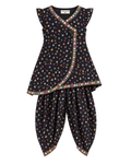 Little Blossom Black Co-Ord Set