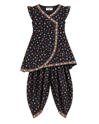 Little Blossom Black Co-Ord Set