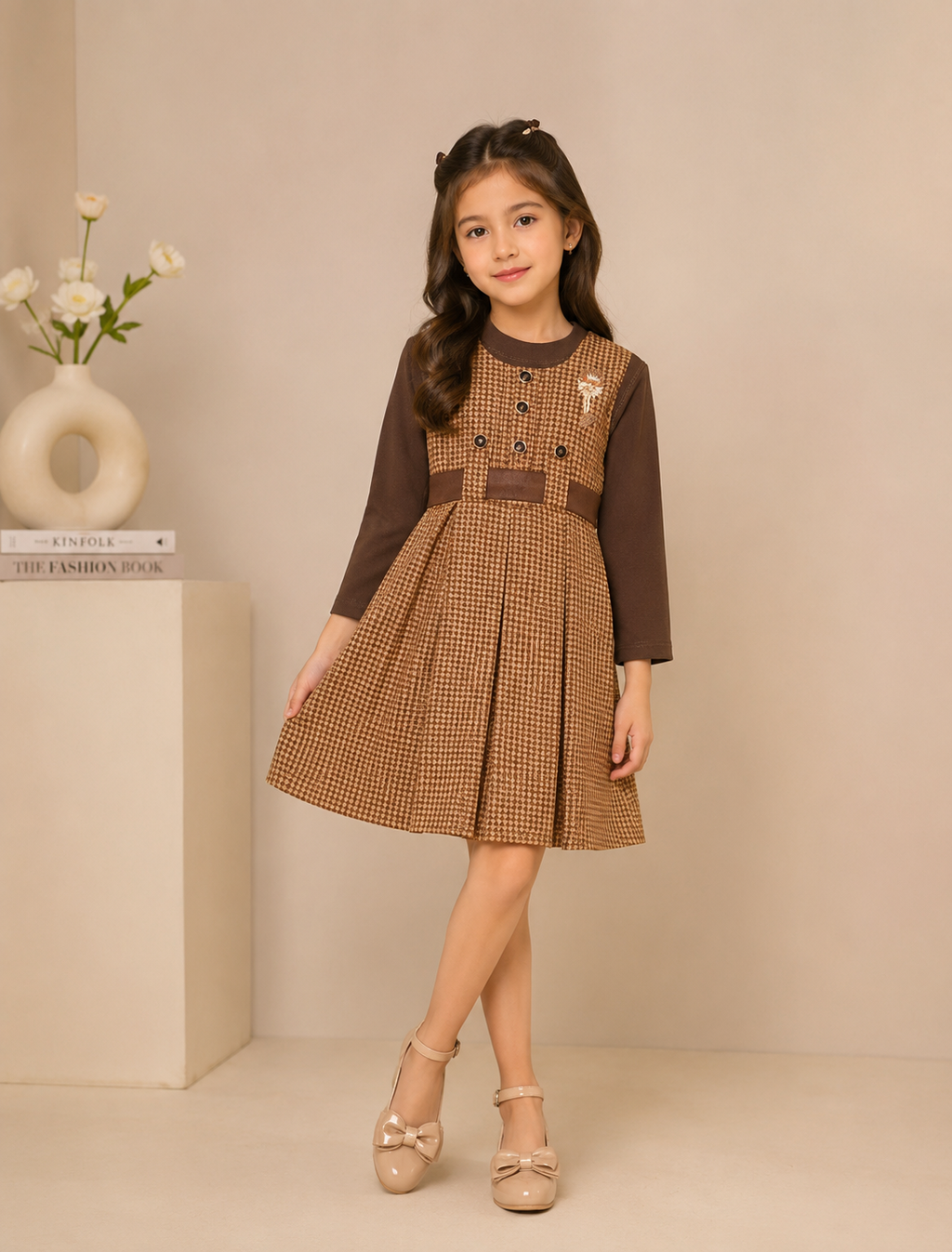 Princess Brown Frock