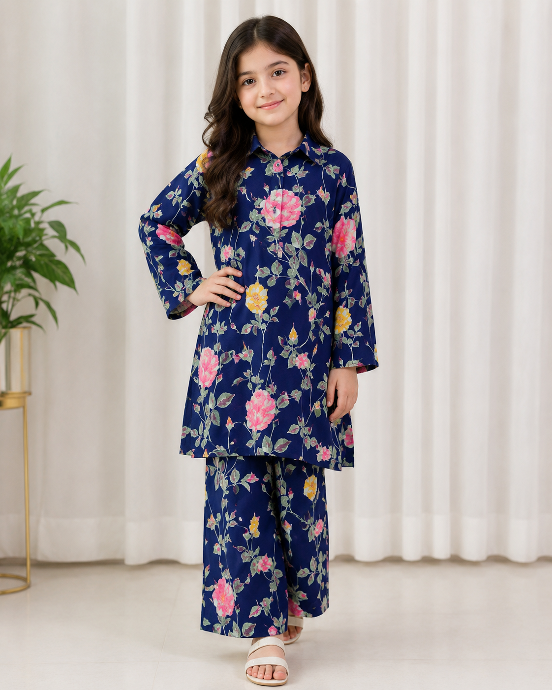 Blue Petal Elegance