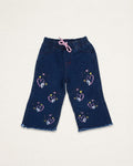 Little Heart Blue Denim Pants